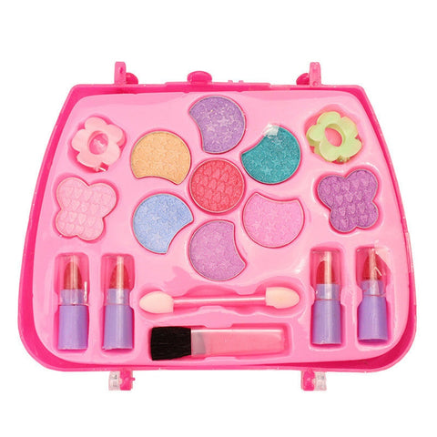 Girls Makeup Box Set Party Performances Dressing Makeup Set Princess Traveling Cosmetic Toy Children Girl Simulation Sets TSLM1