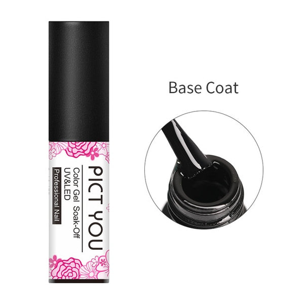 1 Bottle PICT YOU Color Changing Nail Gel Three Colors Soak Off Gel Polish Thermal Gel Temperature Change Nail Gel