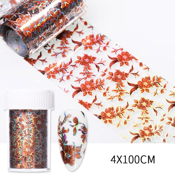 Nail Foils Marble Series Nail Transfer Foils Decorations DIY idea nail Art Transfer Sticker Decals Nail Accessories