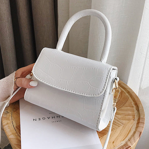 Crocodile Pattern Crossbody Bags For Women 2019 Small Ladies Handbag PU Leather Hand Bag Brand Designer Evening Bags Sac A Main