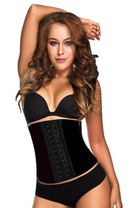 Latex Waist Trainer Corset 9 Steel Bone Shapewear Body Shapers Women Corset Slimming Belt Waist Shaper Cinta Modeladora