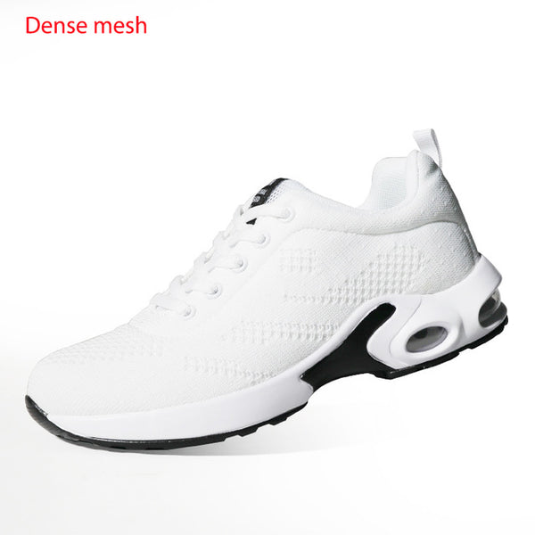 Fashion Lace Up Women Running Shoes Lightweight Sneakers Breathable Outdoor Sports Shoes Comfort Air Cushion Running Gym Shoes