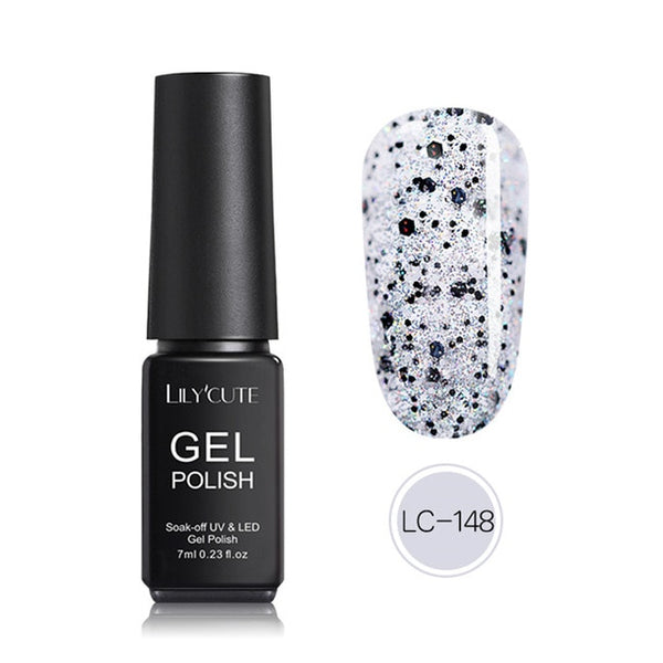 LILYCUTE Nail Art Gel 7ML  Nail Color UV LED Gel Nail Polish Long-lasting Macaron Soak off Varnish Gel varnish Nail Art DIY