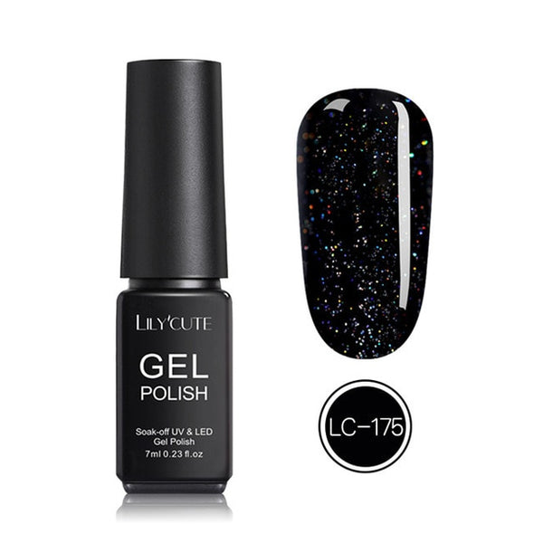 LILYCUTE Nail Art Gel 7ML  Nail Color UV LED Gel Nail Polish Long-lasting Macaron Soak off Varnish Gel varnish Nail Art DIY