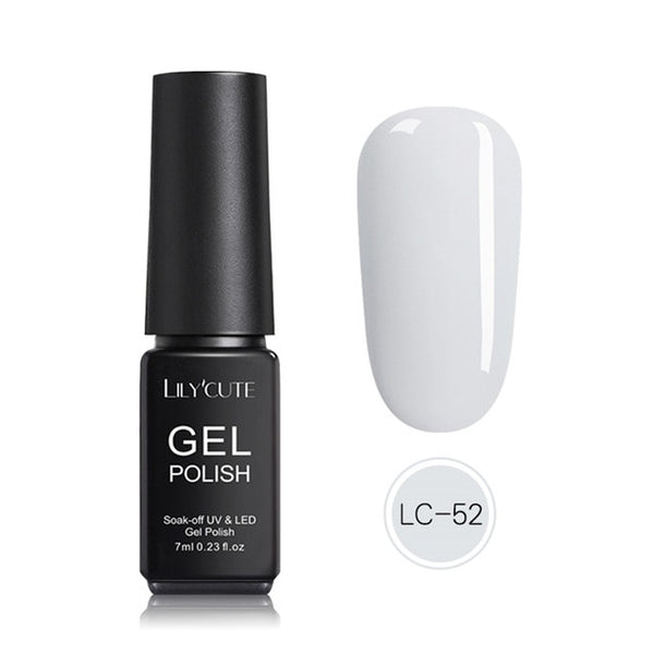 LILYCUTE Nail Art Gel 7ML  Nail Color UV LED Gel Nail Polish Long-lasting Macaron Soak off Varnish Gel varnish Nail Art DIY