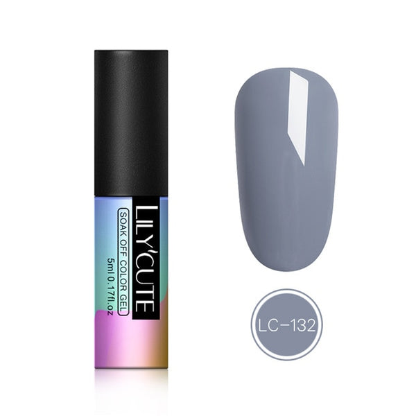 LILYCUTE Nail Art Gel 7ML  Nail Color UV LED Gel Nail Polish Long-lasting Macaron Soak off Varnish Gel varnish Nail Art DIY