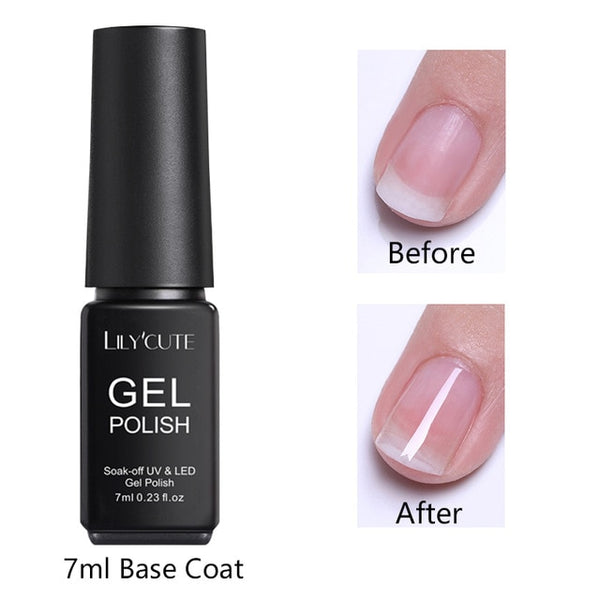 LILYCUTE Nail Art Gel 7ML  Nail Color UV LED Gel Nail Polish Long-lasting Macaron Soak off Varnish Gel varnish Nail Art DIY