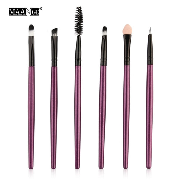 MAANGE 6/15/18Pcs Makeup Brushes Tool Set Cosmetic Powder Eye Shadow Foundation Blush Blending Beauty Make Up Brush Maquiagem