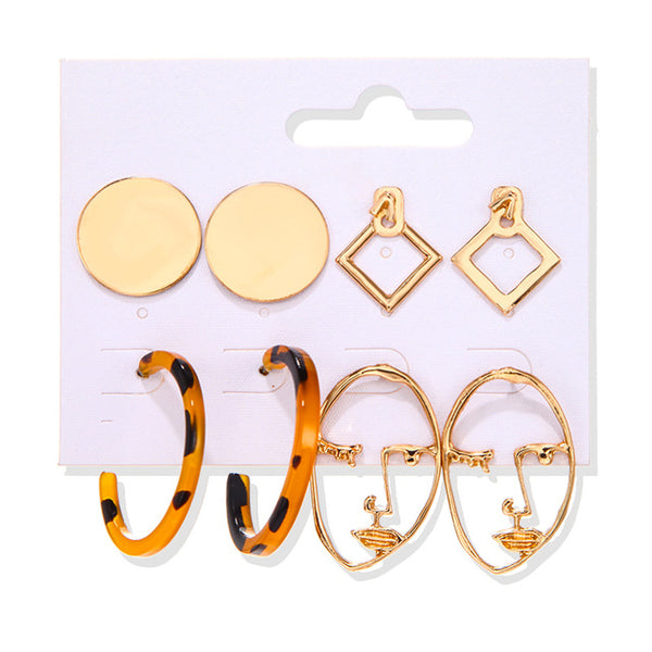 Brincos femininos conjunto borla pérola brincos para mulheres boêmio moda jóias 2020 geométrico kolczyki hoop earings